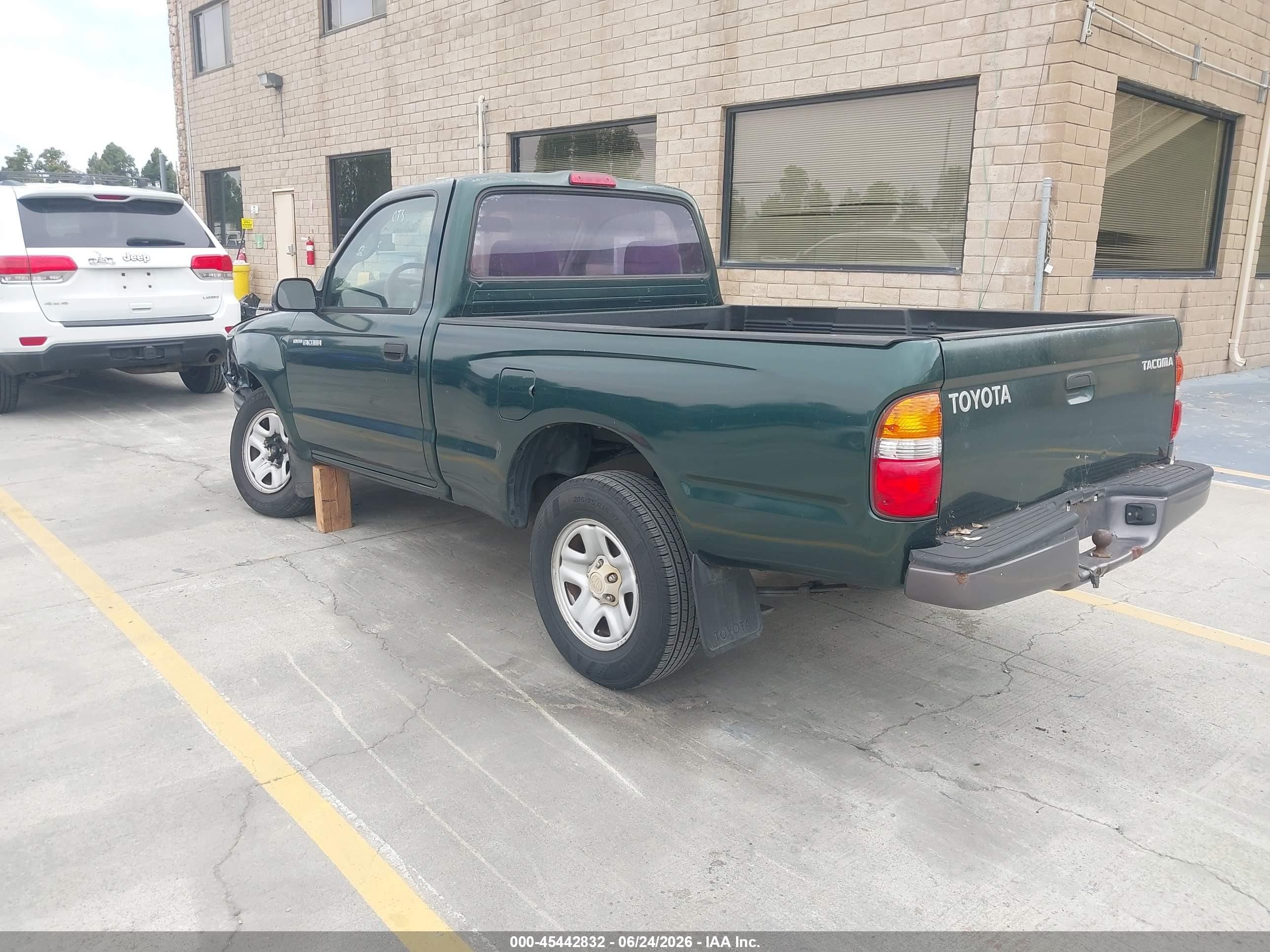 2003 Toyota Tacoma   Green vin: 5TENL42N63Z232801