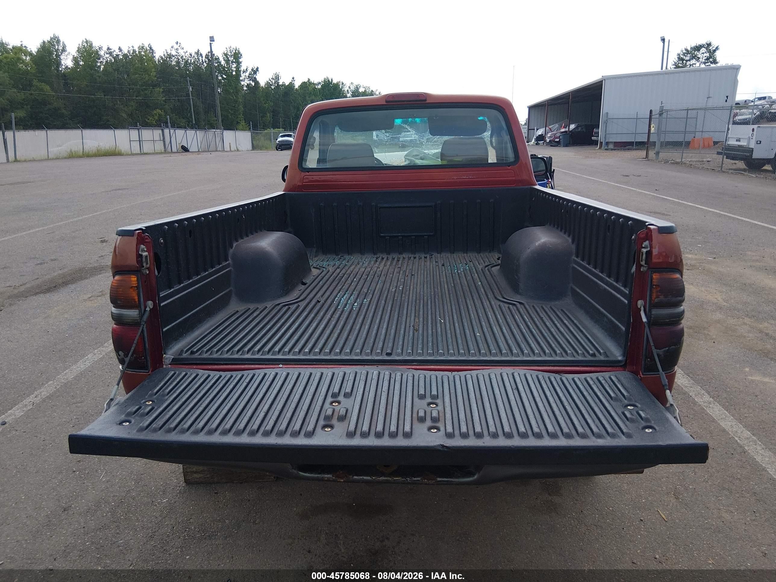 2002 Toyota Tacoma   Maroon vin: 5TENL42N82Z072922