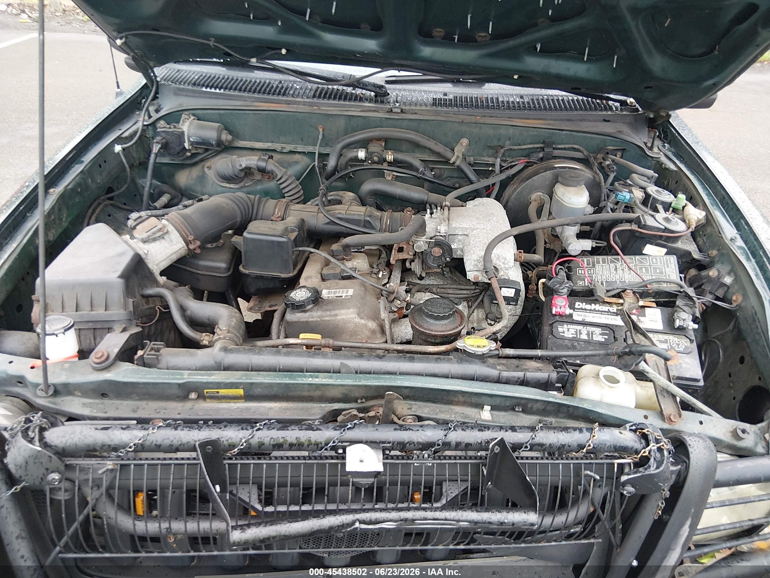 2001 Toyota Tacoma   Green vin: 5TENL42NX1Z859952