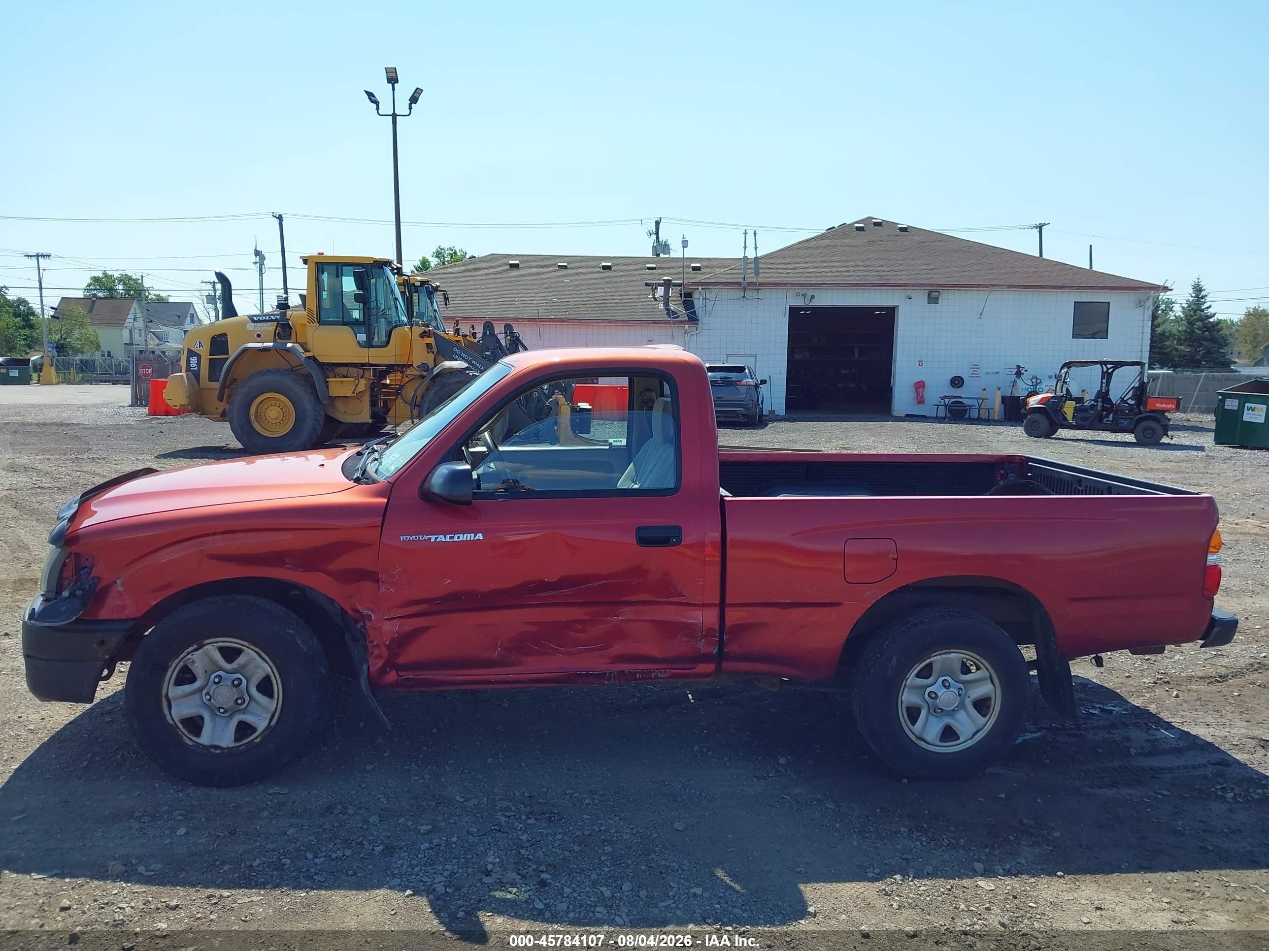 2003 Toyota Tacoma   Red vin: 5TENL42NX3Z302722