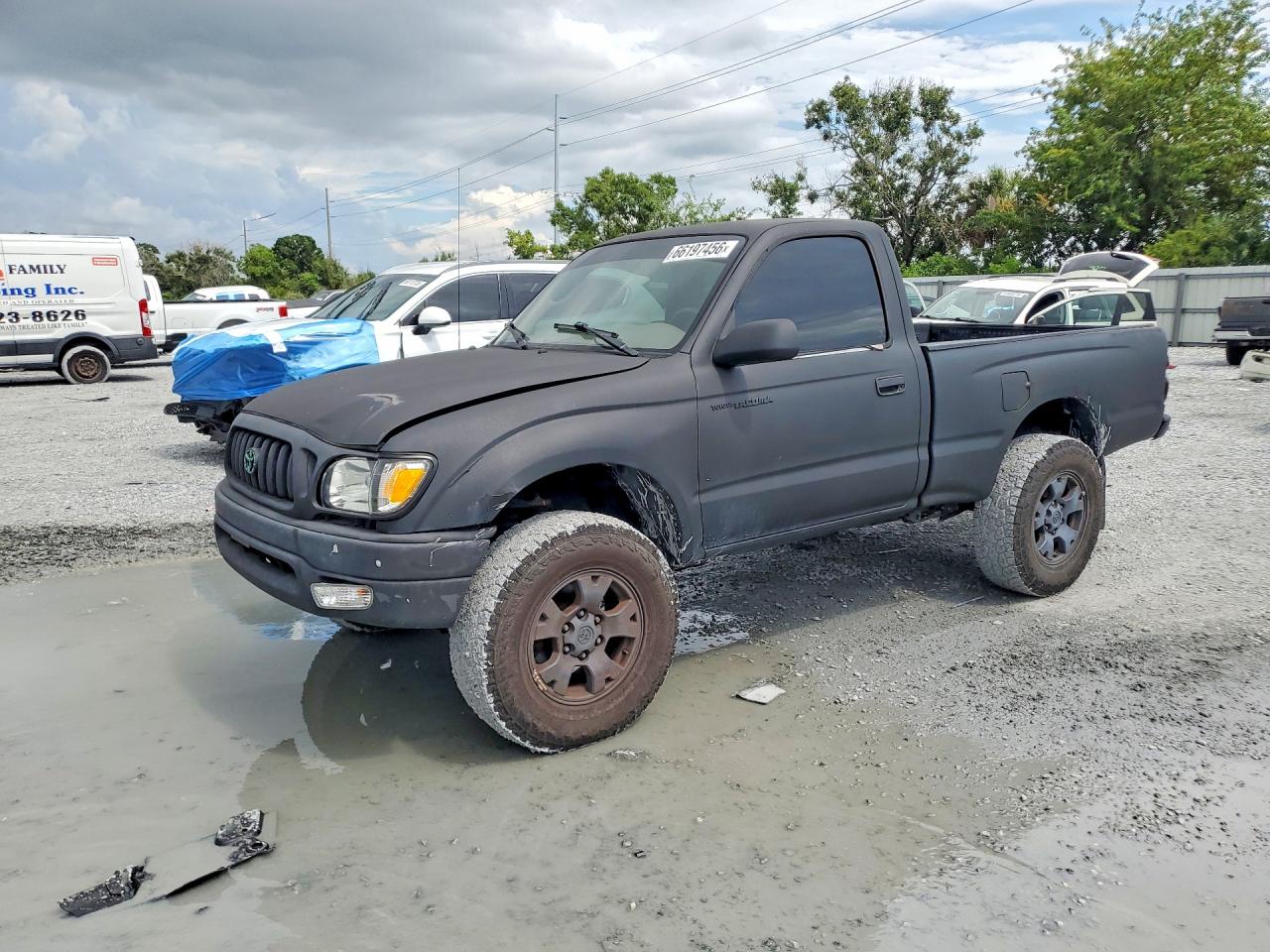 2003 Toyota Tacoma Prerunner Black vin: 5TENM92N03Z153974