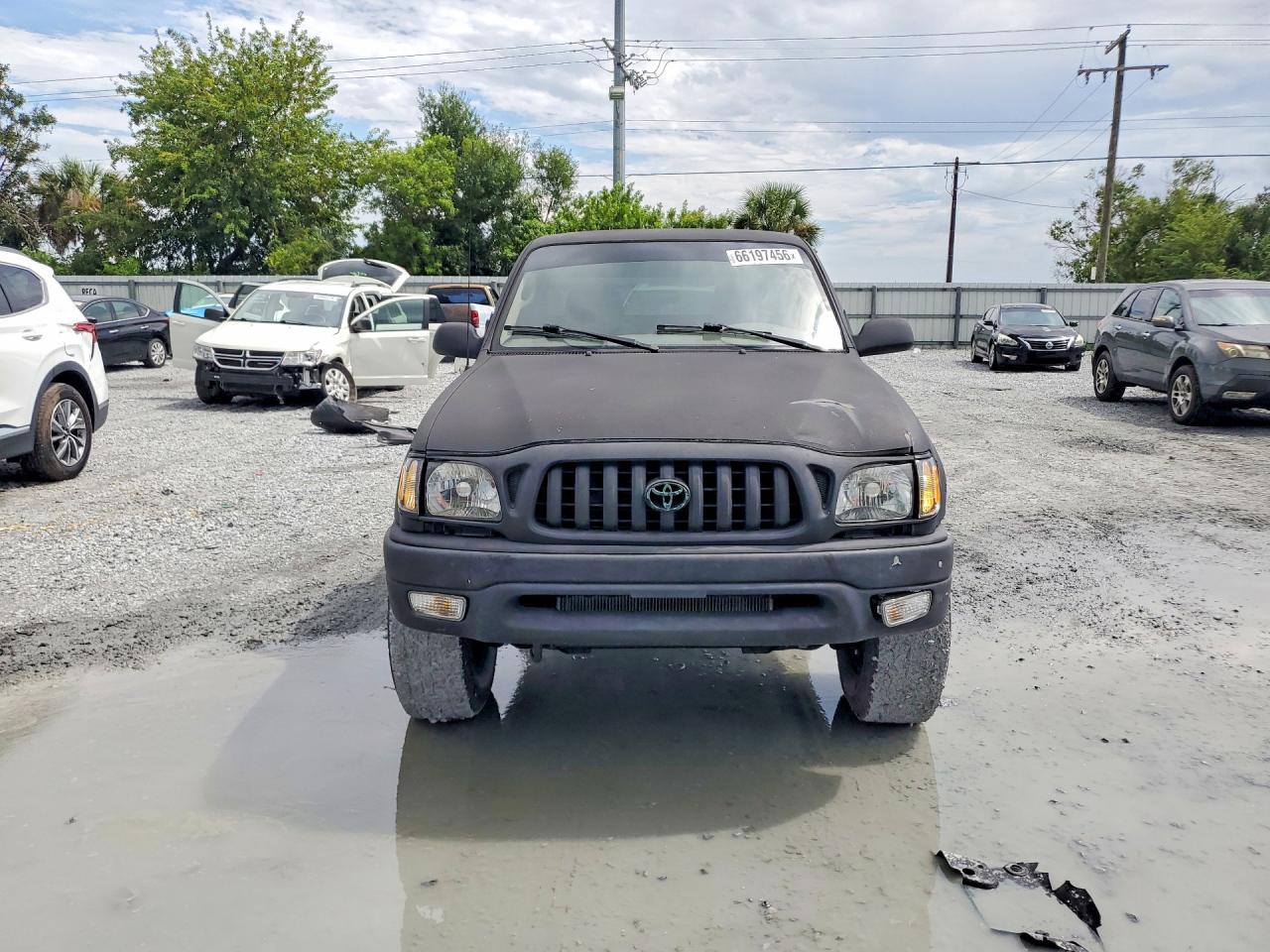 2003 Toyota Tacoma Prerunner Black vin: 5TENM92N03Z153974