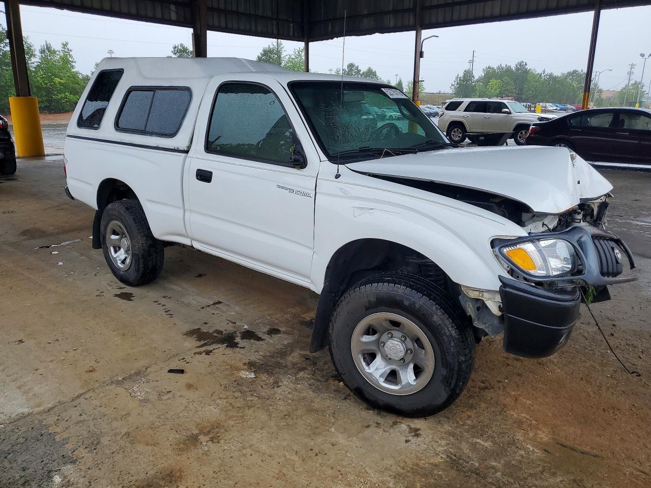 2004 Toyota Tacoma Prerunner White vin: 5TENM92N34Z440789
