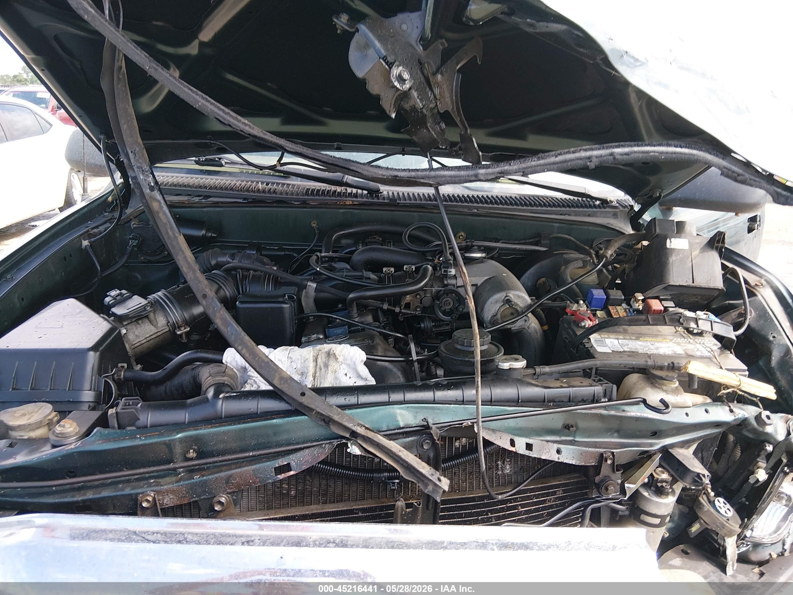 2001 Toyota Tacoma Prerunner Green vin: 5TENM92N51Z796902