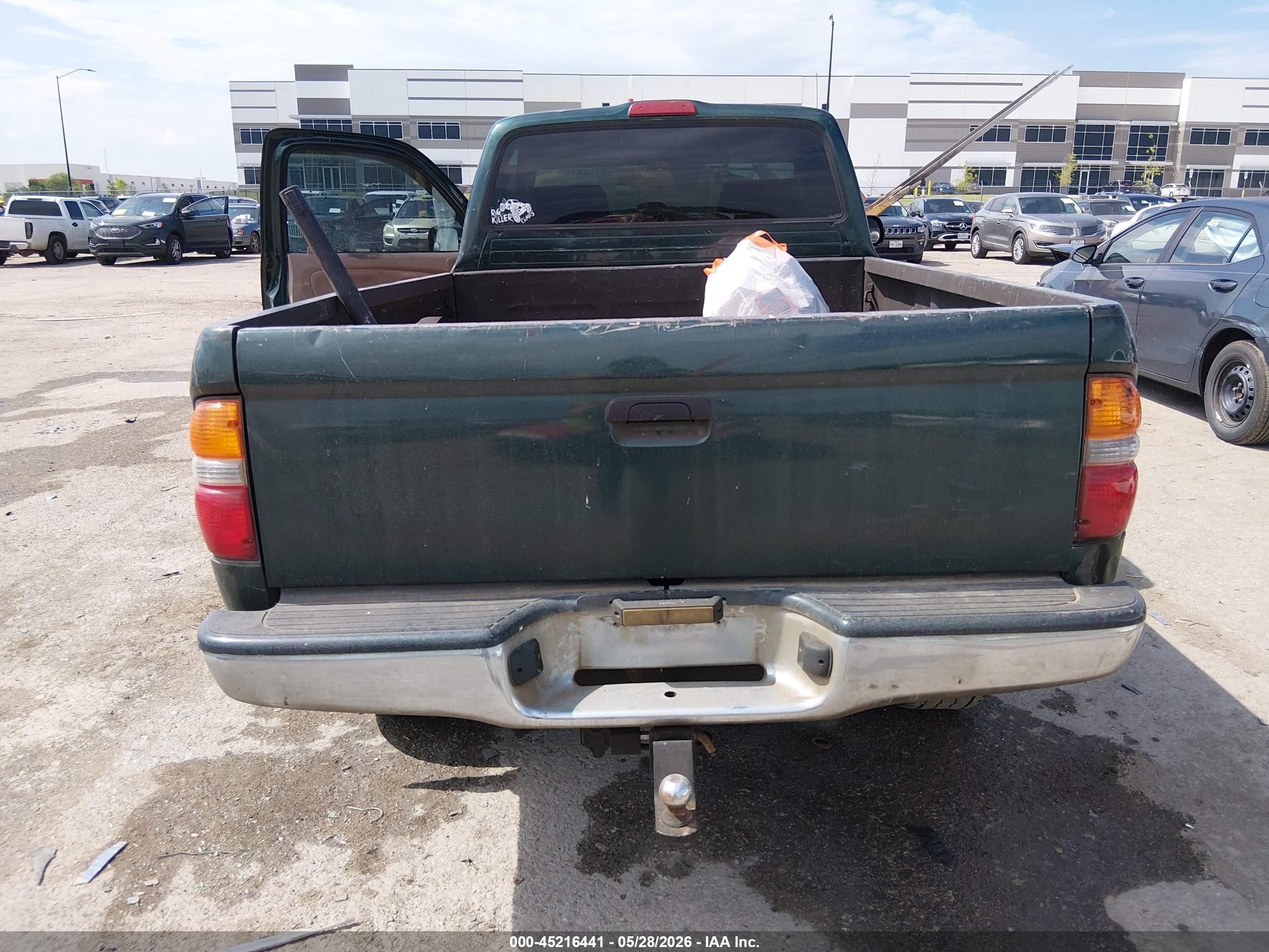 2001 Toyota Tacoma Prerunner Green vin: 5TENM92N51Z796902