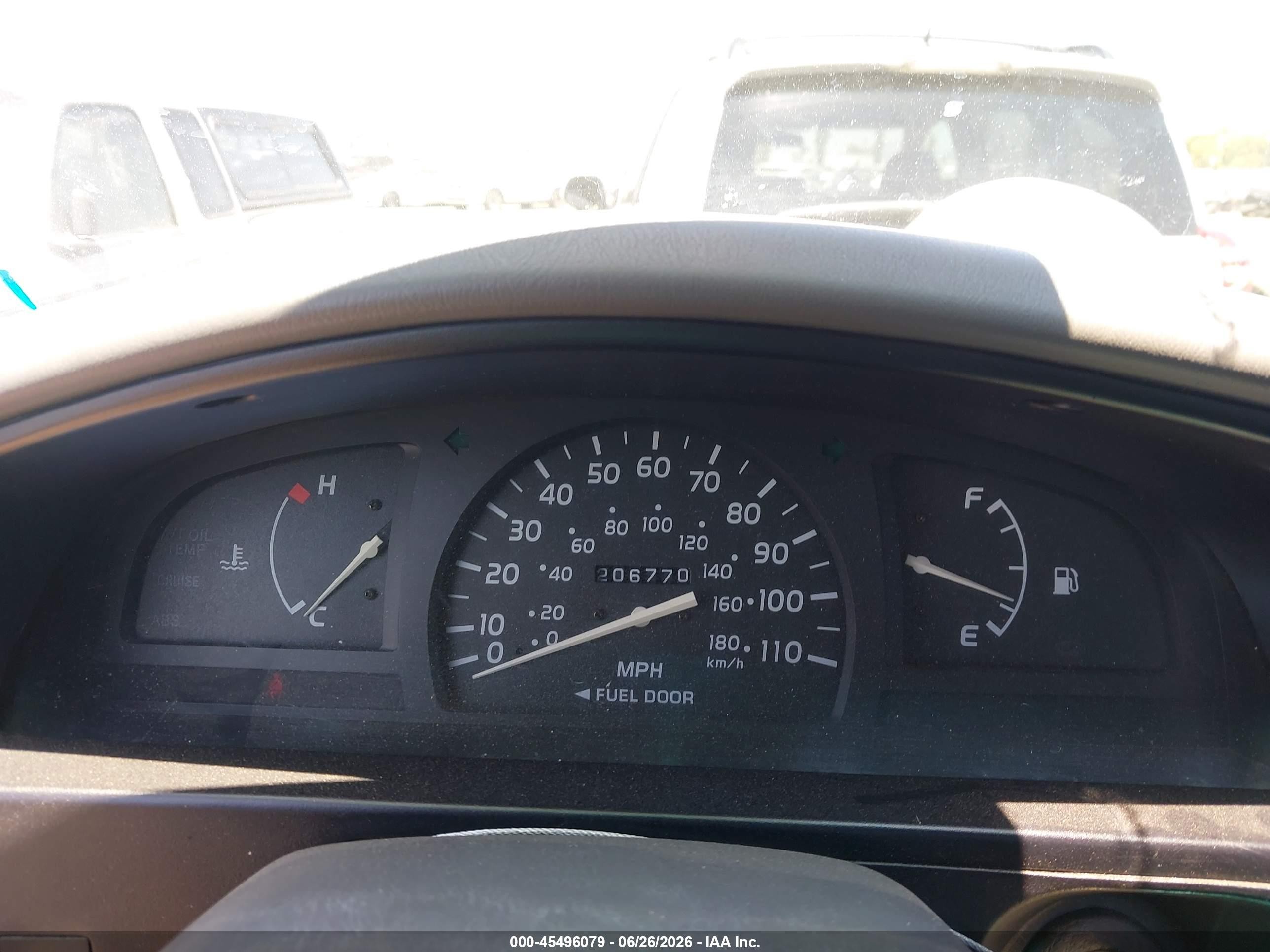 2002 Toyota Tacoma Prerunner Gray vin: 5TENM92N52Z088330