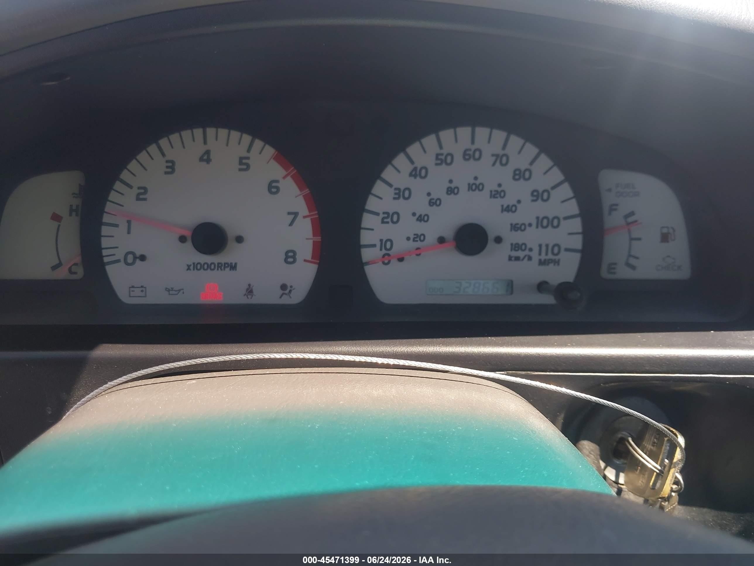 2003 Toyota Tacoma Prerunner Silver vin: 5TENM92N63Z290742
