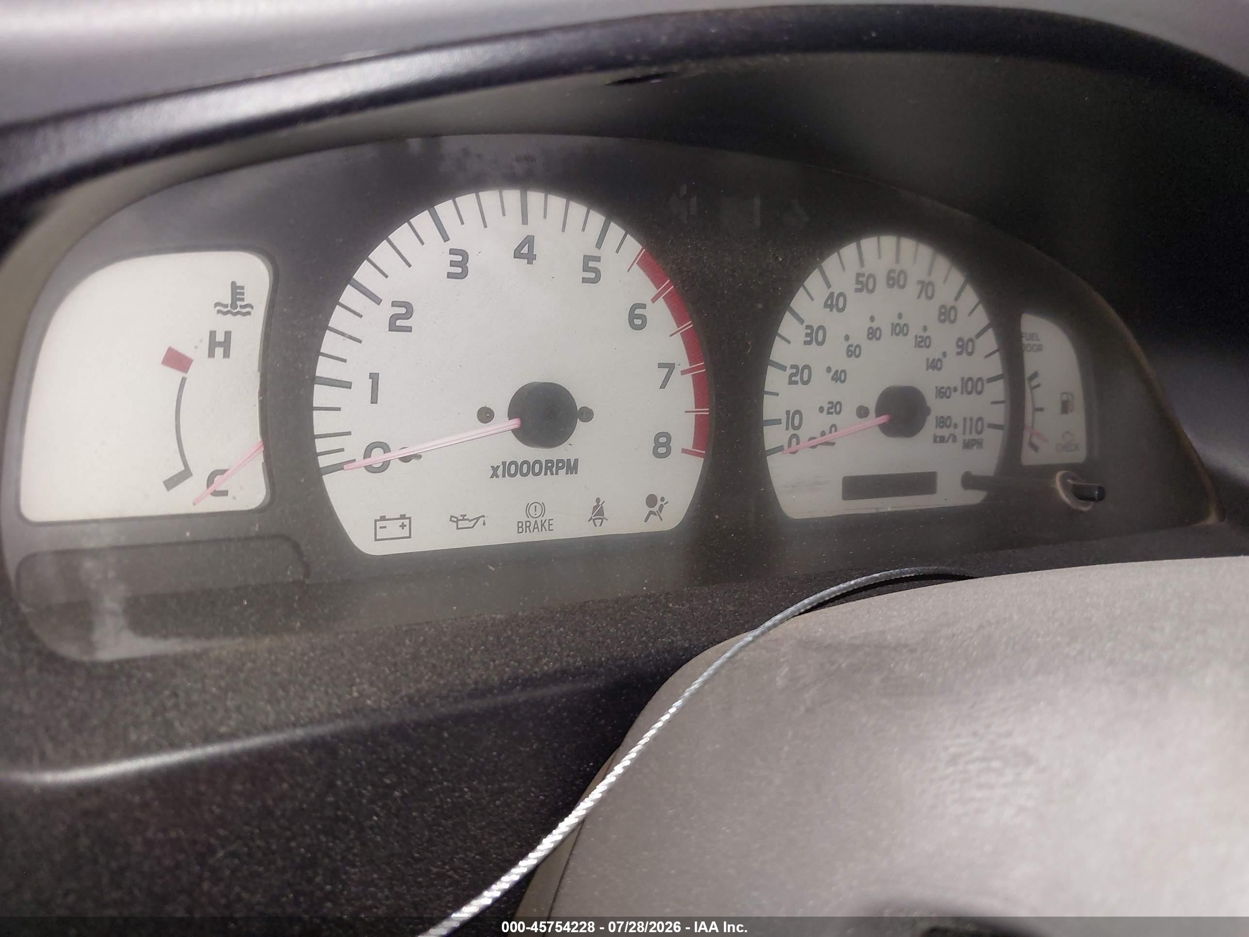 2002 Toyota Tacoma Prerunner Gray vin: 5TENM92N72Z133543