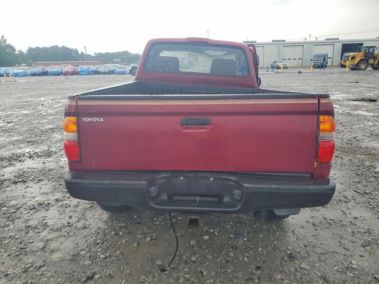 2001 Toyota Tacoma Prerunner Burgundy vin: 5TENM92N81Z879739