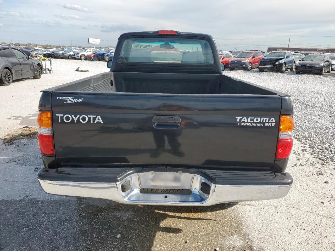 2001 Toyota Tacoma Prerunner Black vin: 5TENM92N91Z851108