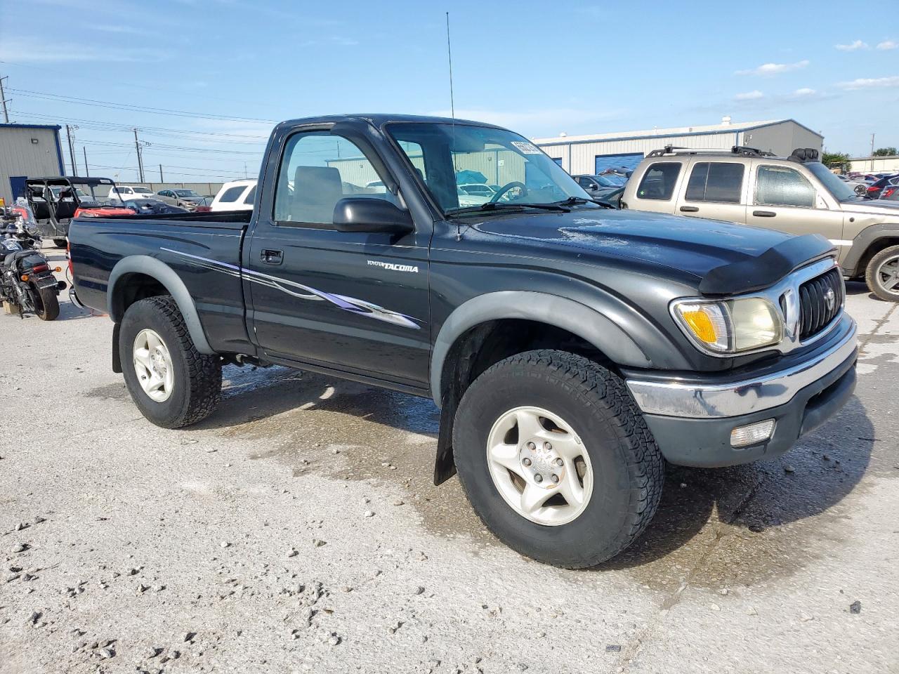 2001 Toyota Tacoma Prerunner Black vin: 5TENM92N91Z851108
