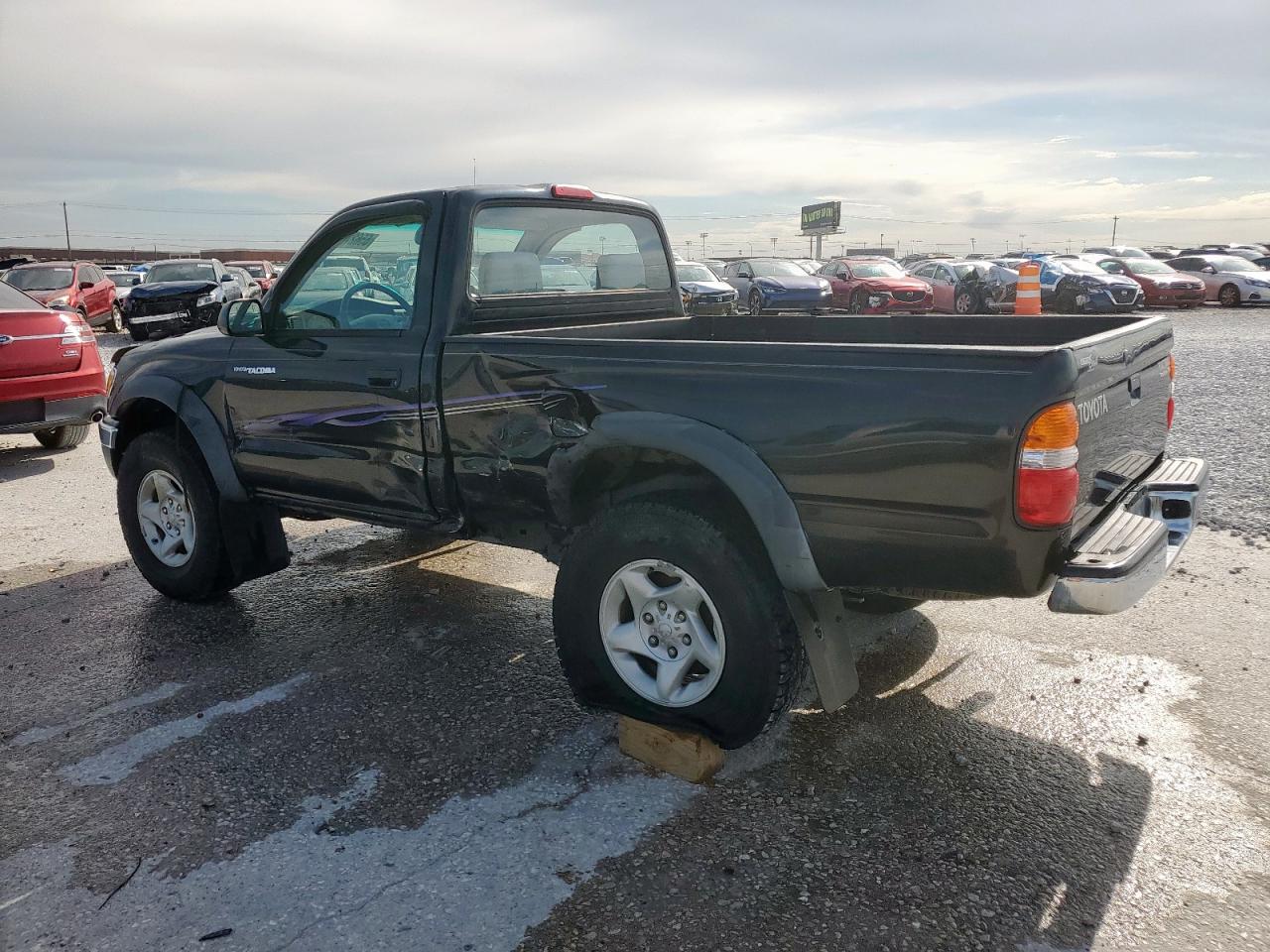 2001 Toyota Tacoma Prerunner Black vin: 5TENM92N91Z851108