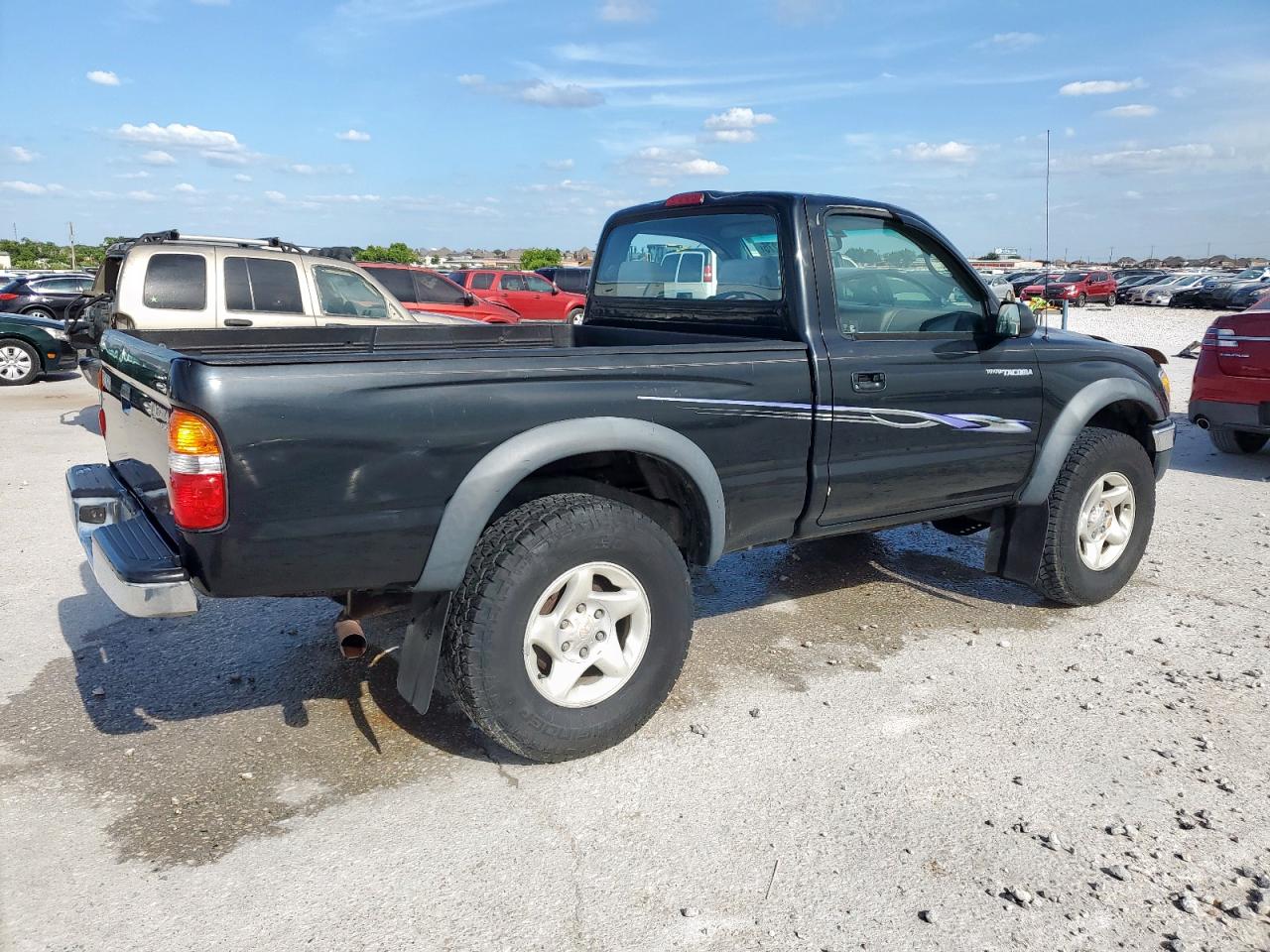 2001 Toyota Tacoma Prerunner Black vin: 5TENM92N91Z851108