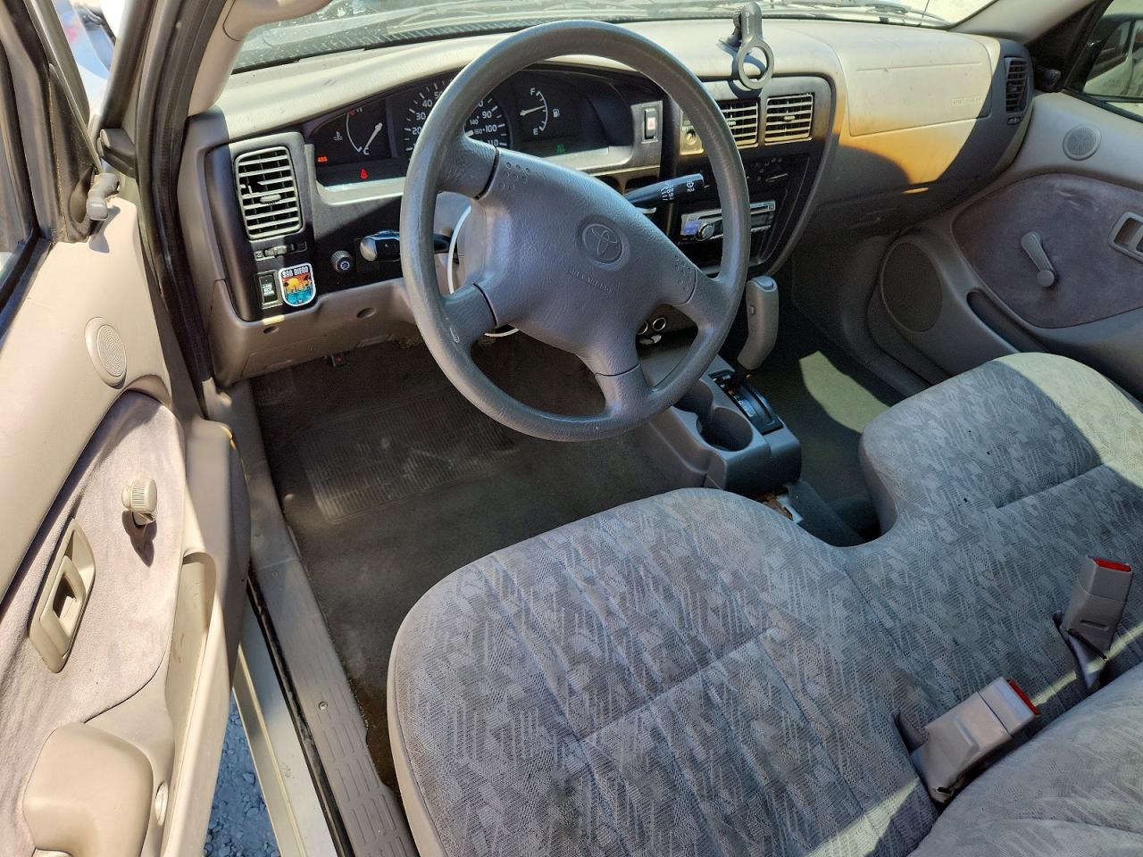 2003 Toyota Tacoma Prerunner Silver vin: 5TENM92NX3Z155764