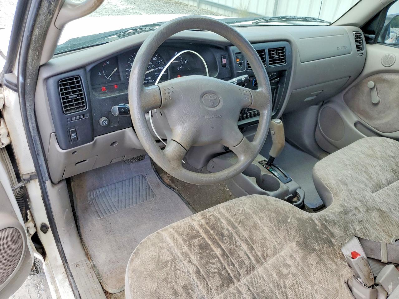 2004 Toyota Tacoma Prerunner White vin: 5TENM92NX4Z416635