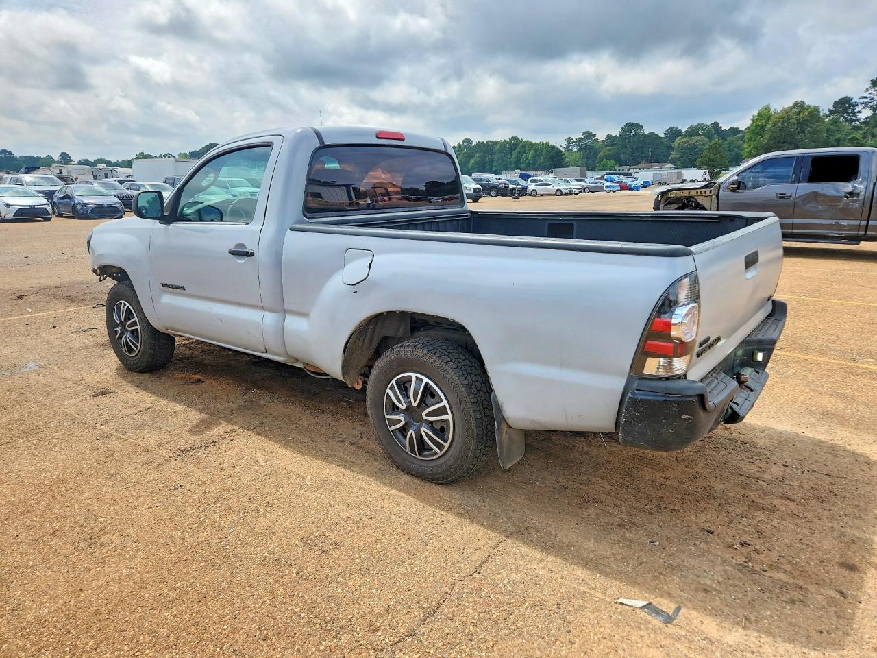 2006 Toyota Tacoma Base Gray vin: 5TENX22N06Z253544