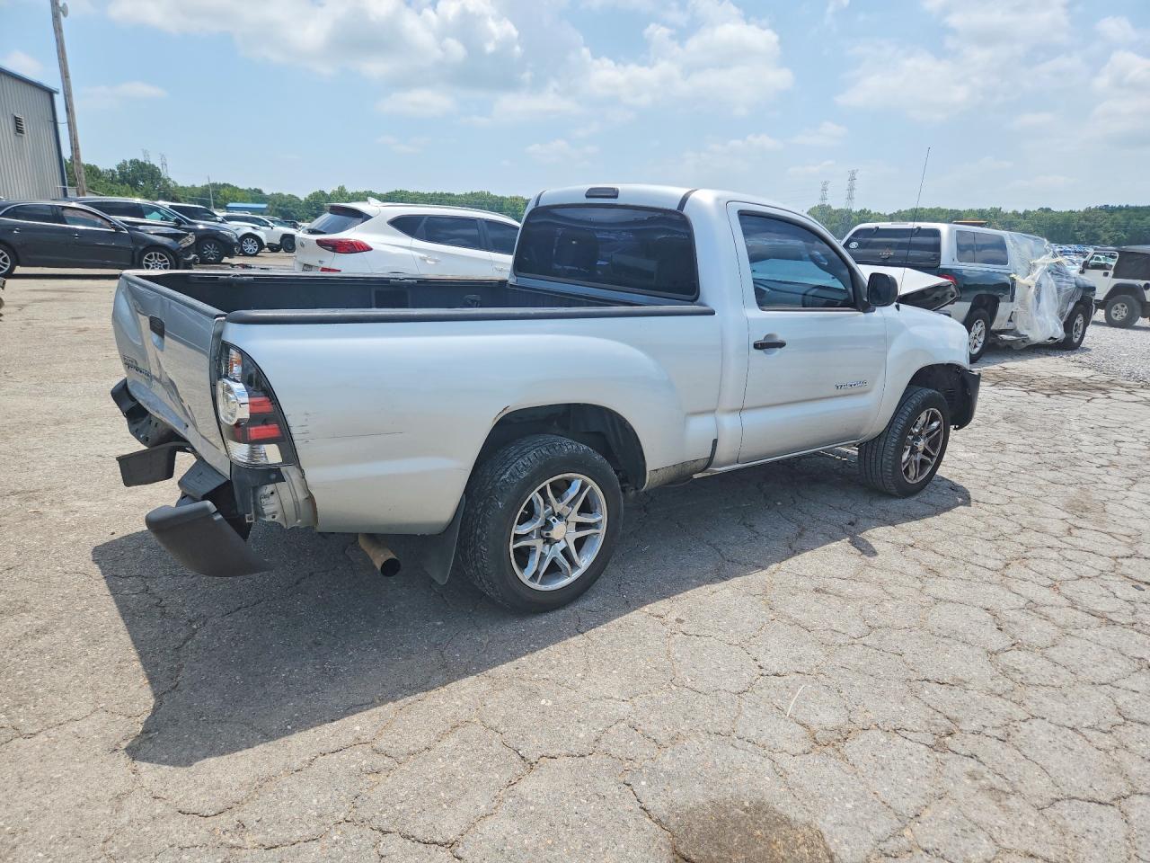 2008 Toyota Tacoma Base Серебряный vin: 5TENX22N08Z499867