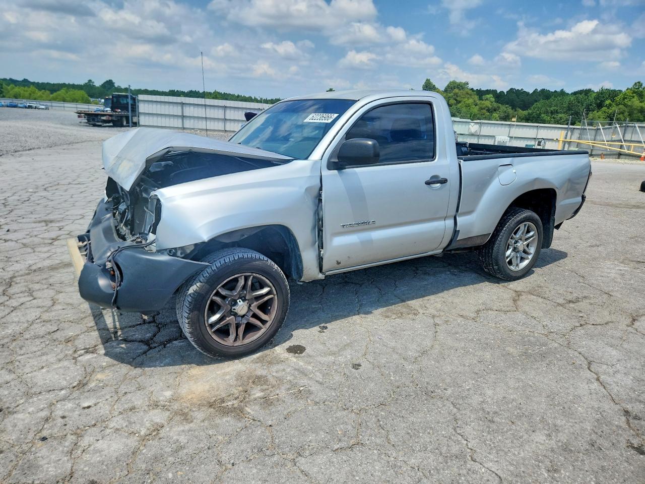2008 Toyota Tacoma Base Серебряный vin: 5TENX22N08Z499867
