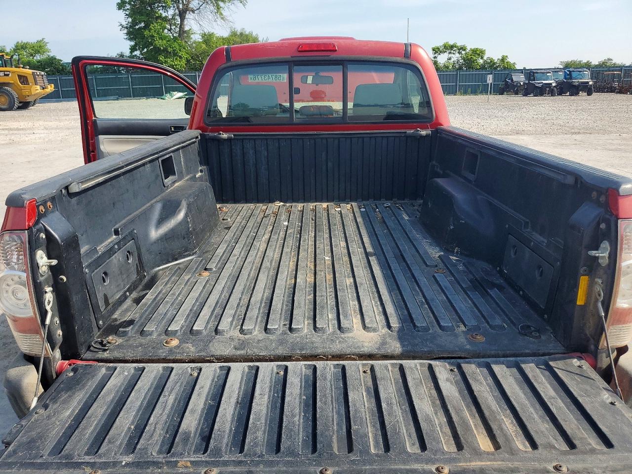 2009 Toyota Tacoma Base Красный vin: 5TENX22N09Z612685