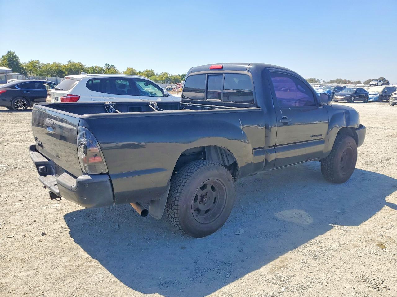 2009 Toyota Tacoma Base Черный vin: 5TENX22N09Z647579