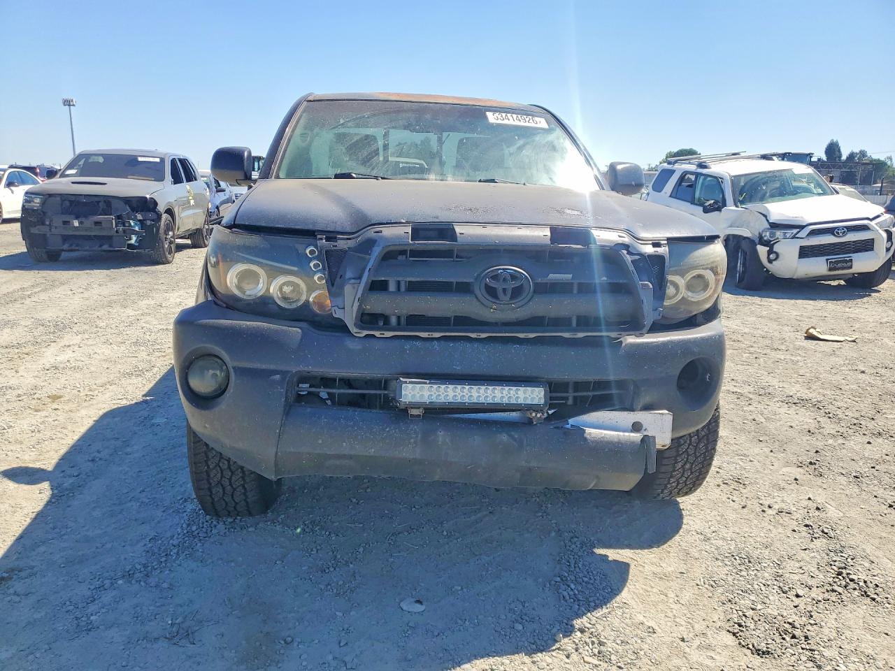 2009 Toyota Tacoma Base Черный vin: 5TENX22N09Z647579