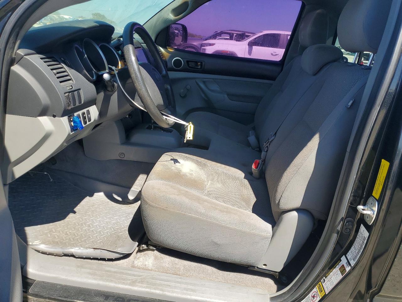 2009 Toyota Tacoma Base Черный vin: 5TENX22N09Z647579