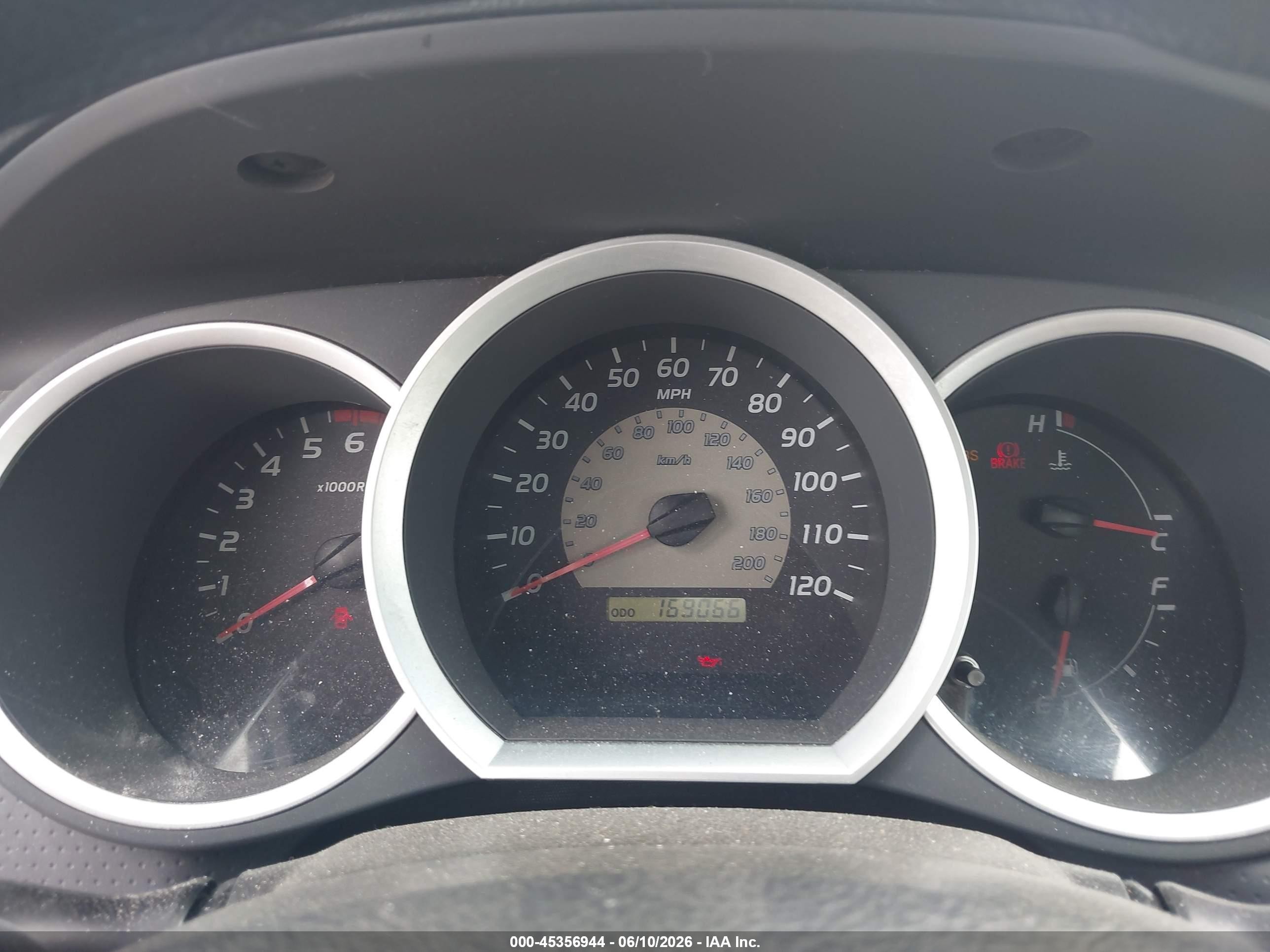 2006 Toyota Tacoma Red vin: 5TENX22N16Z291834