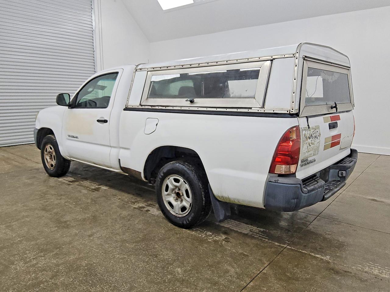 2007 Toyota Tacoma Base White vin: 5TENX22N17Z378263