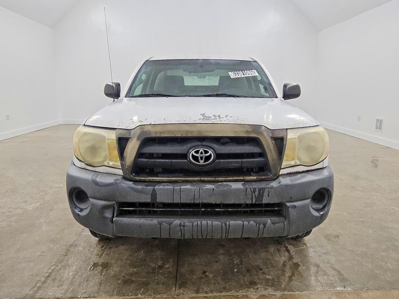 2007 Toyota Tacoma Base White vin: 5TENX22N17Z378263