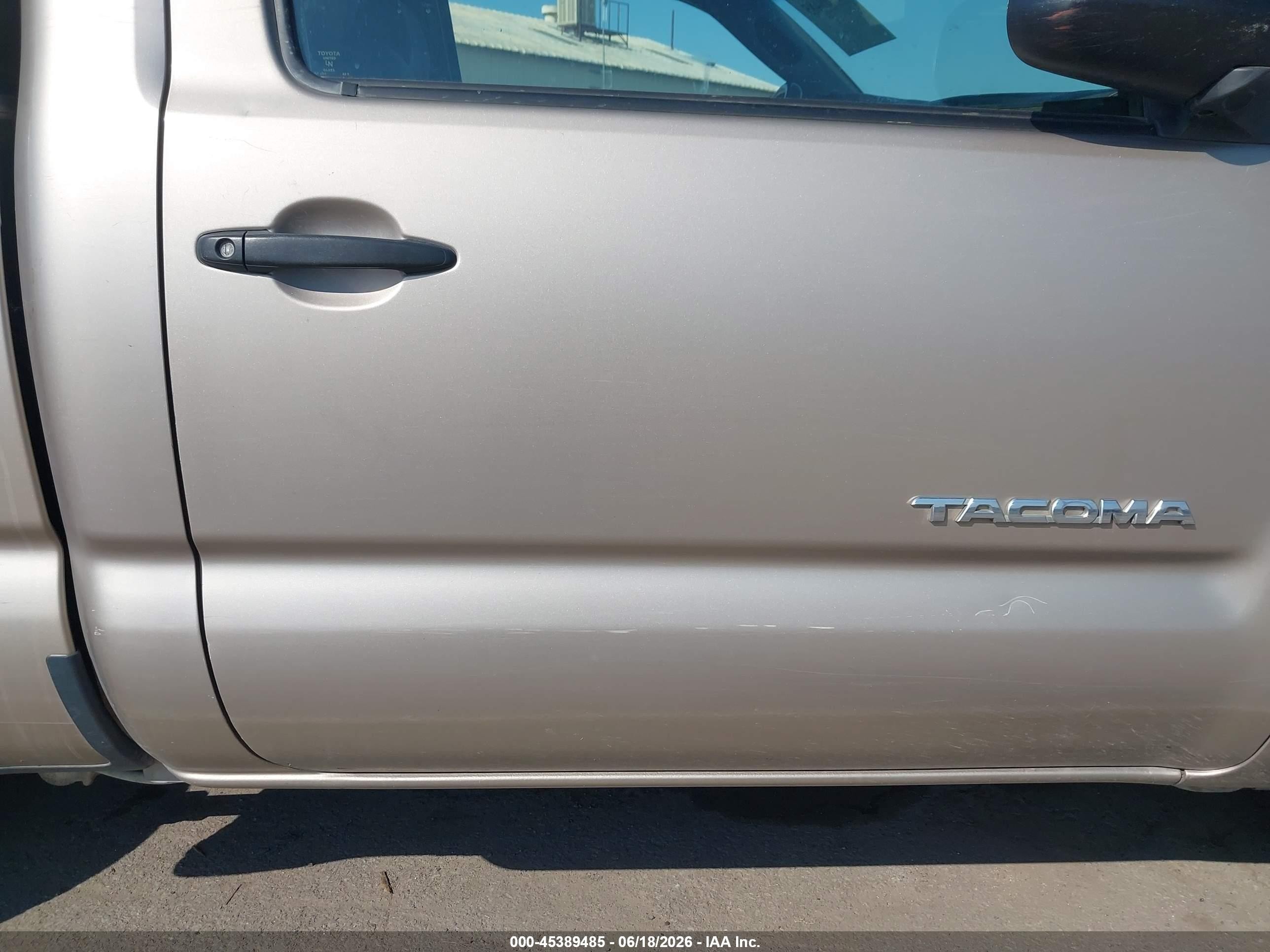 2007 Toyota Tacoma   Brown vin: 5TENX22N17Z458419