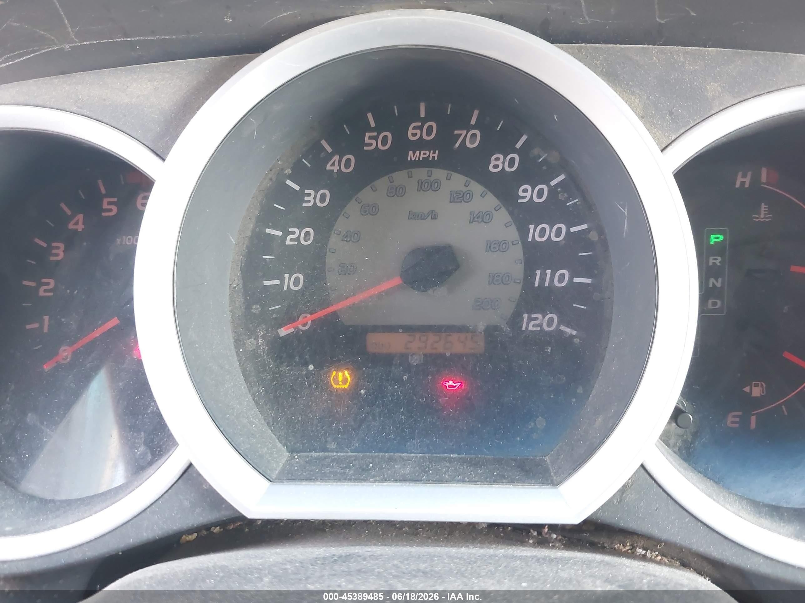 2007 Toyota Tacoma   Brown vin: 5TENX22N17Z458419