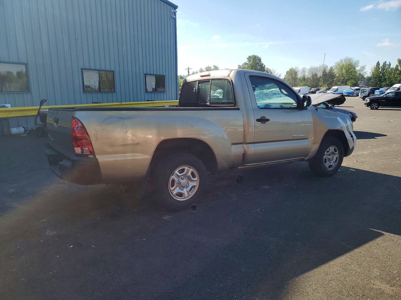 2008 Toyota Tacoma Base Бежевый vin: 5TENX22N18Z471947