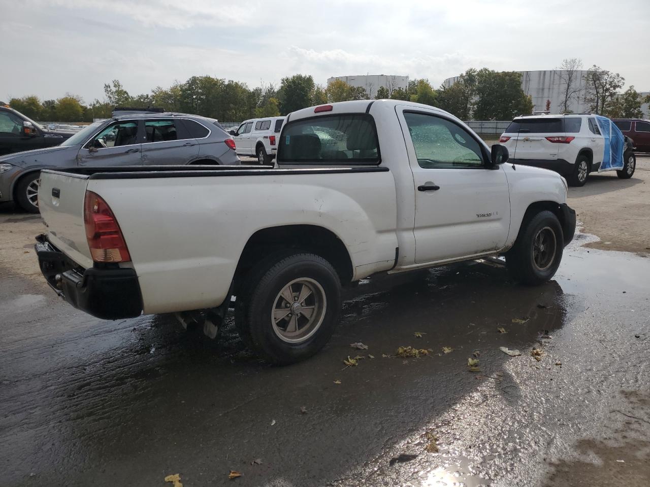 2008 Toyota Tacoma Base Белый vin: 5TENX22N18Z524064