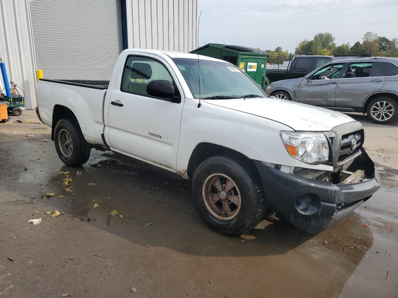 2008 Toyota Tacoma Base Белый vin: 5TENX22N18Z524064