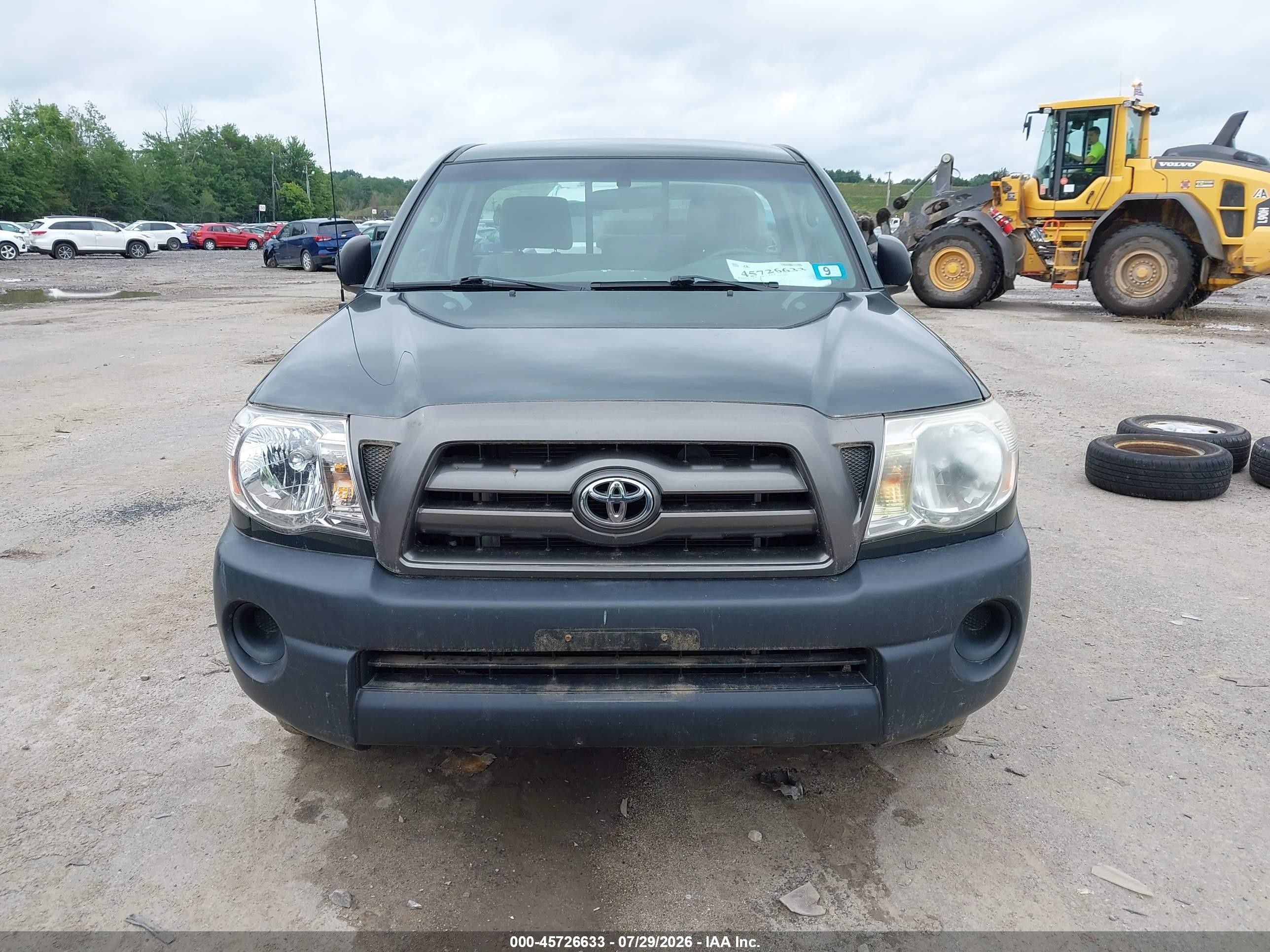 2009 Toyota Tacoma   Black vin: 5TENX22N19Z618026