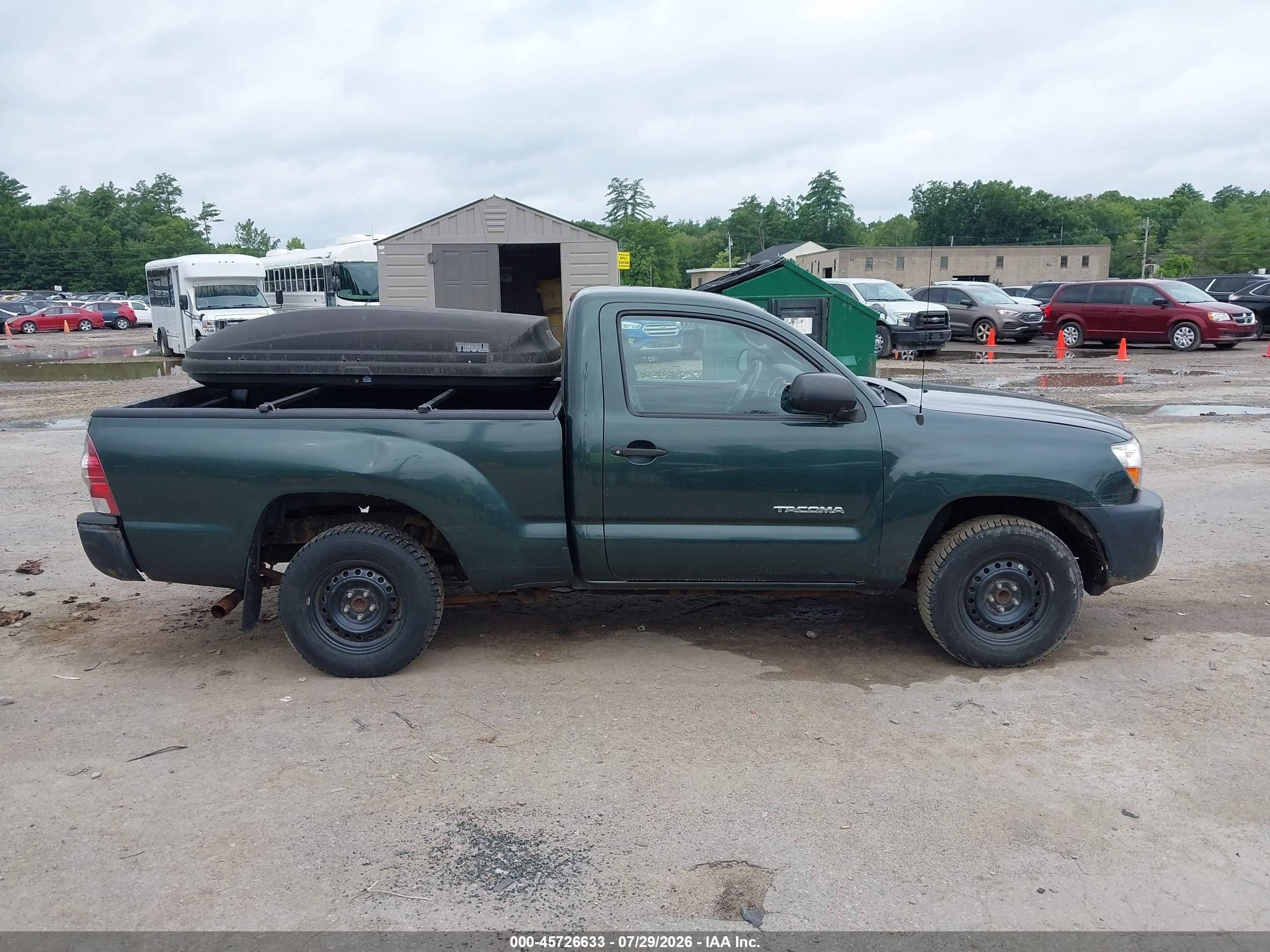 2009 Toyota Tacoma   Black vin: 5TENX22N19Z618026