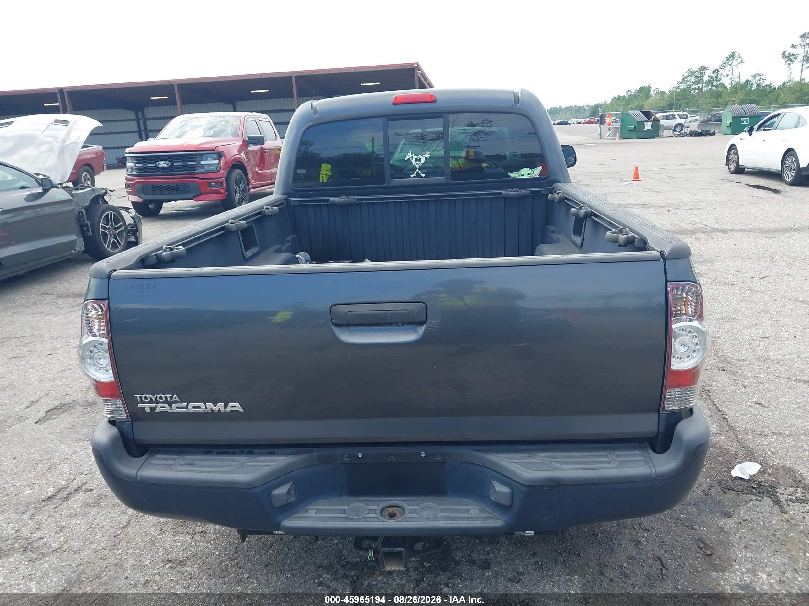 2009 Toyota Tacoma   Gray vin: 5TENX22N19Z622223