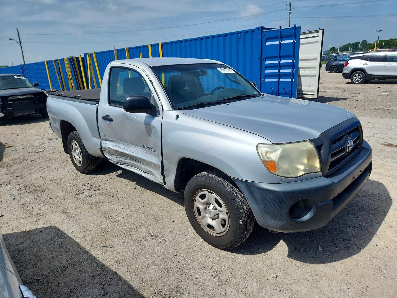 2009 Toyota Tacoma Base Silver vin: 5TENX22N19Z646649