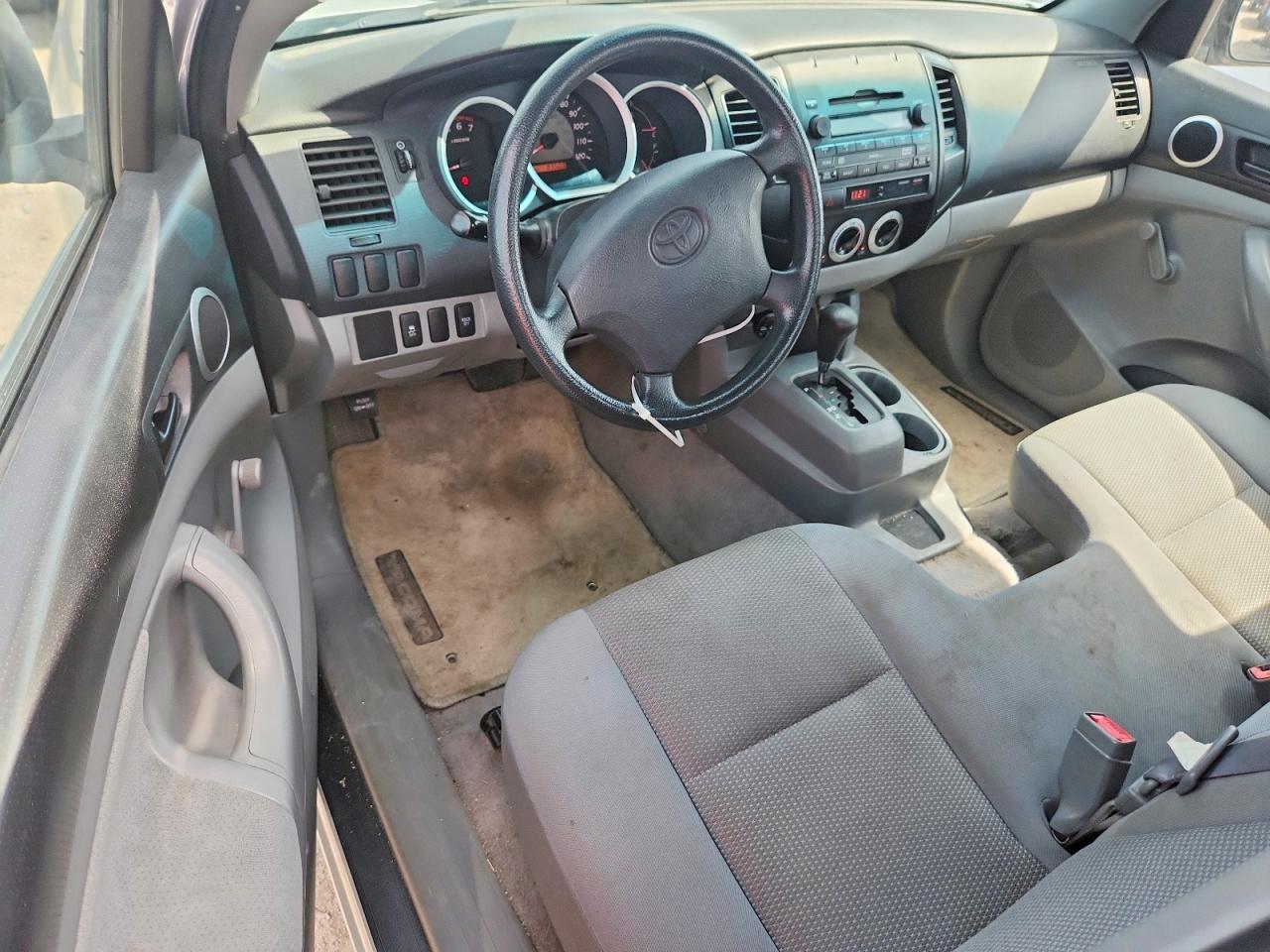 2009 Toyota Tacoma Base Silver vin: 5TENX22N19Z646649