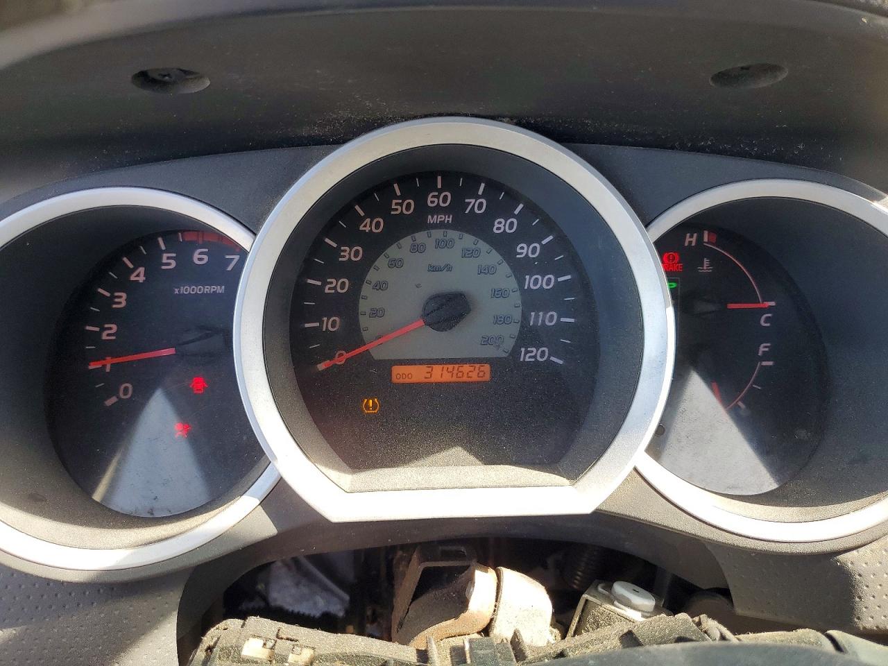 2007 Toyota Tacoma Base White vin: 5TENX22N27Z424554