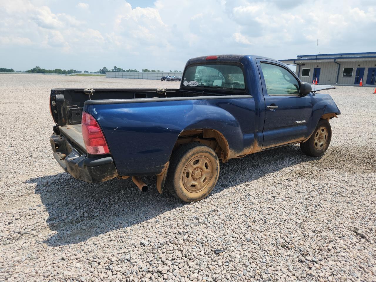 2007 Toyota Tacoma Base Blue vin: 5TENX22N27Z458199