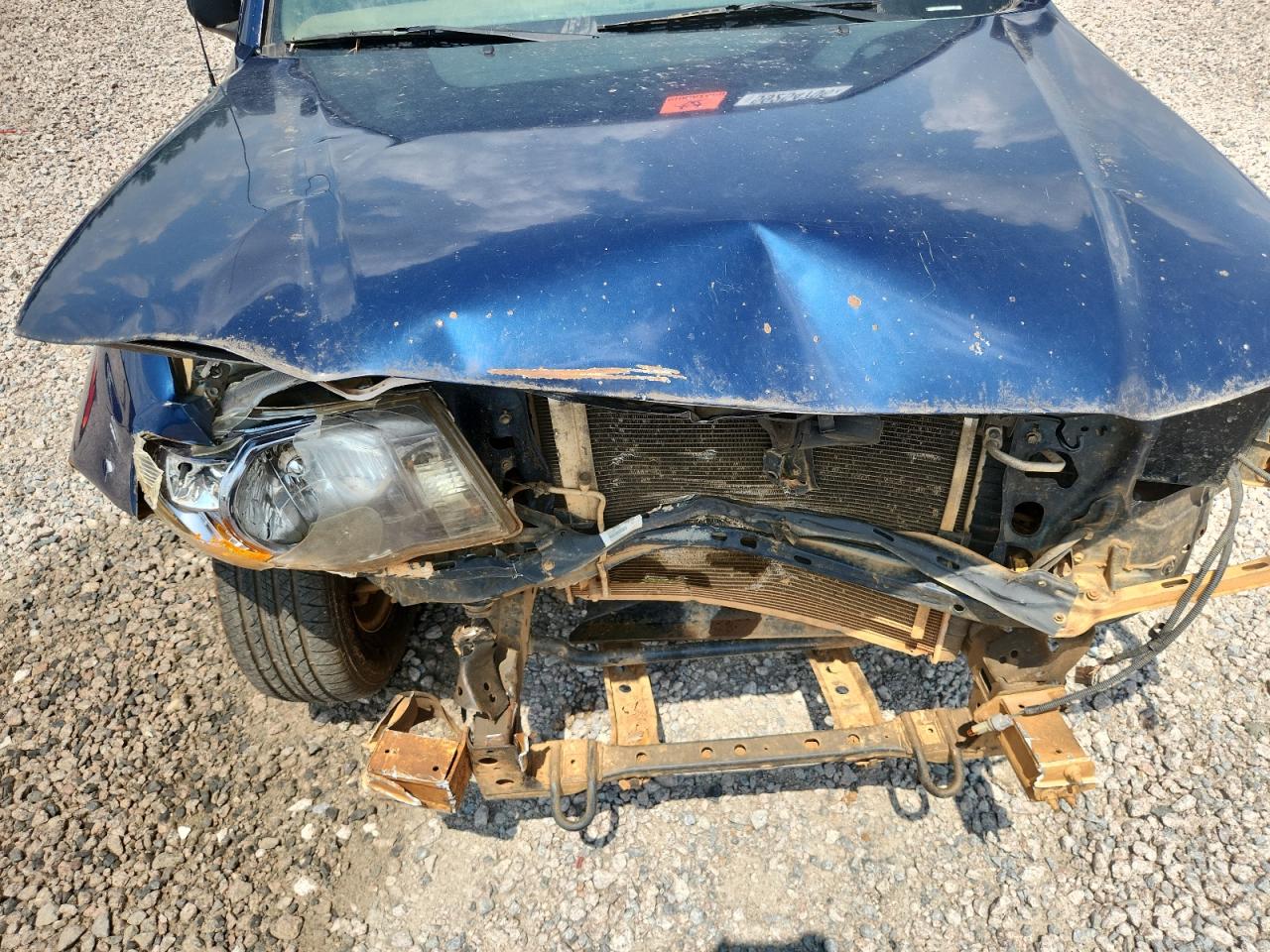 2007 Toyota Tacoma Base Blue vin: 5TENX22N27Z458199