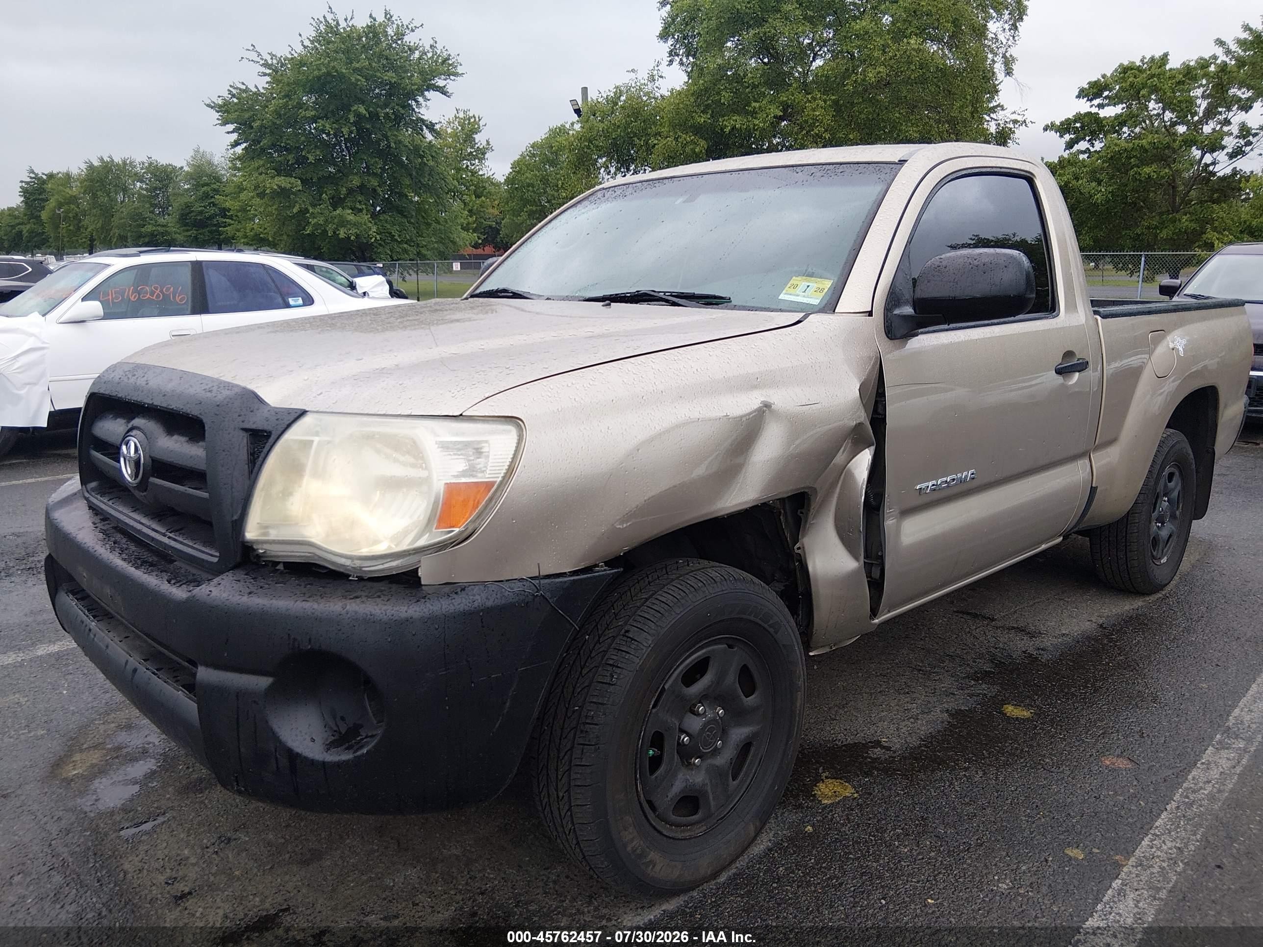 2008 Toyota Tacoma Tan vin: 5TENX22N28Z579610