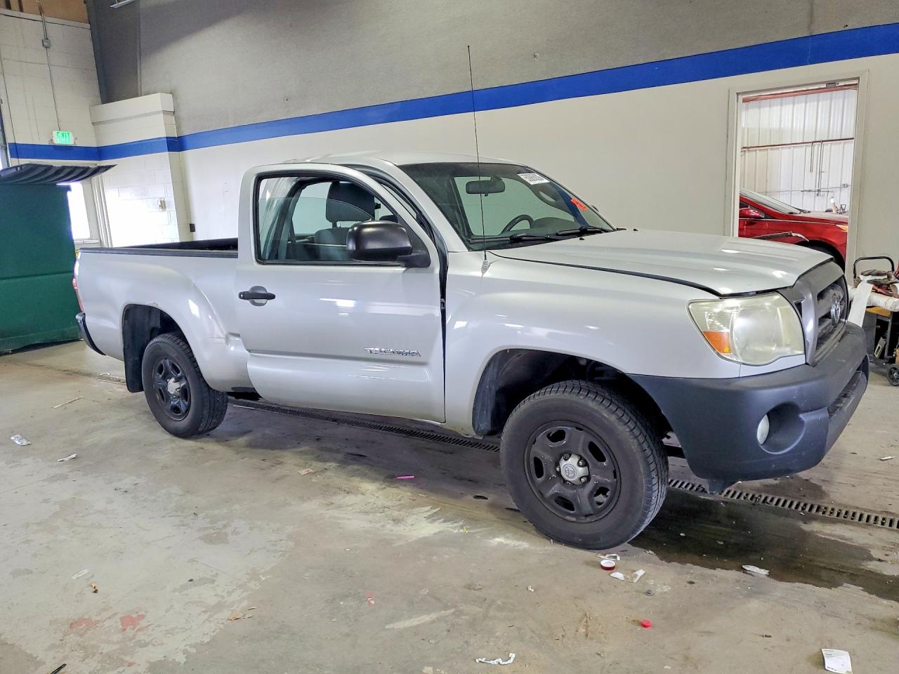 2008 Toyota Tacoma Base Silver vin: 5TENX22N28Z591966