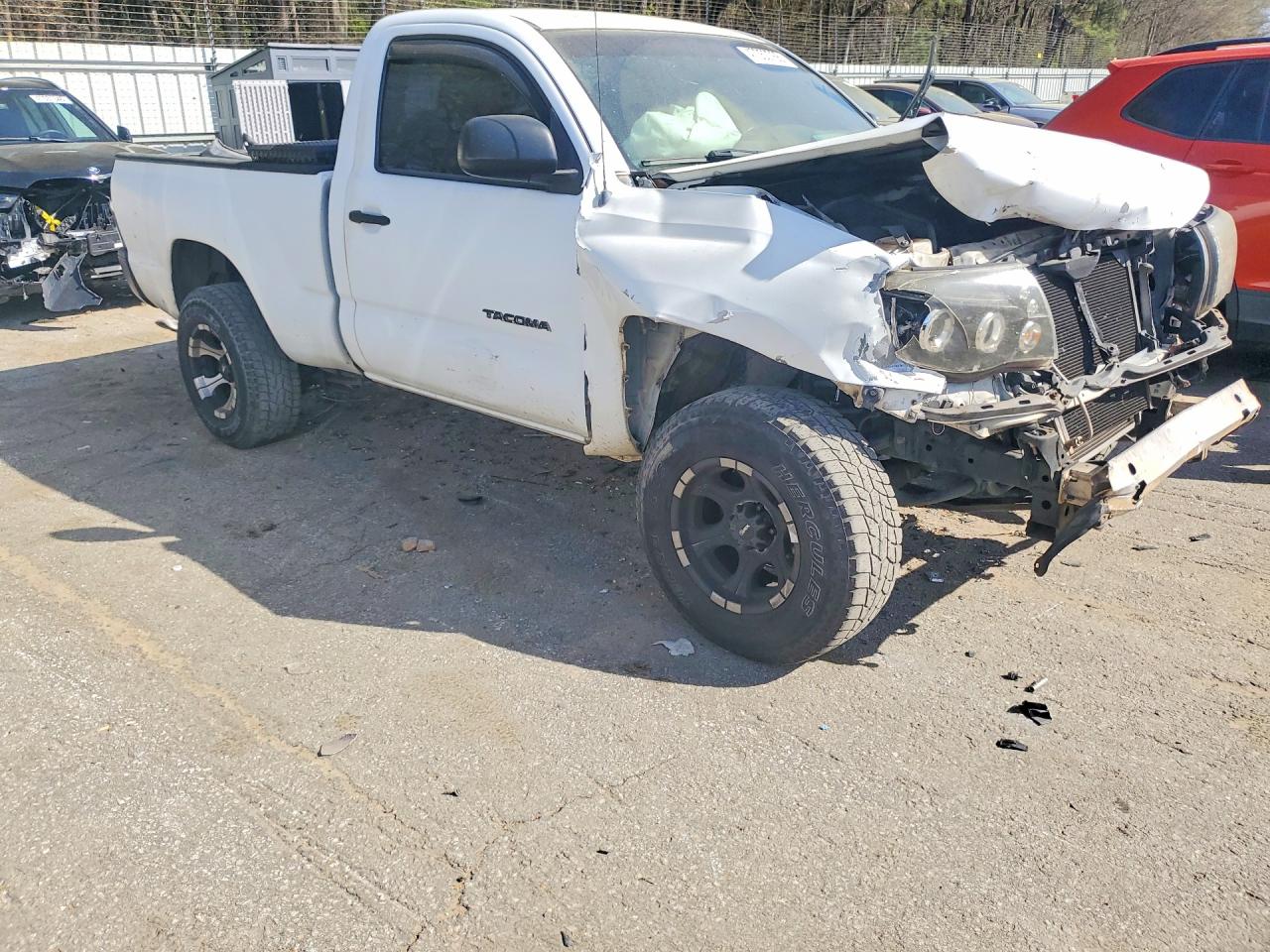 2005 Toyota Tacoma Base Белый vin: 5TENX22N35Z075966