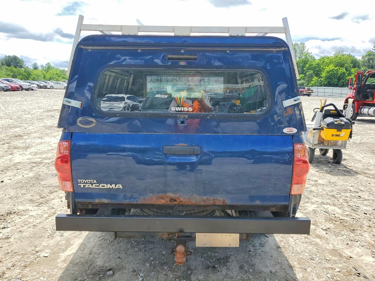 2005 Toyota Tacoma Base Синий vin: 5TENX22N35Z122218