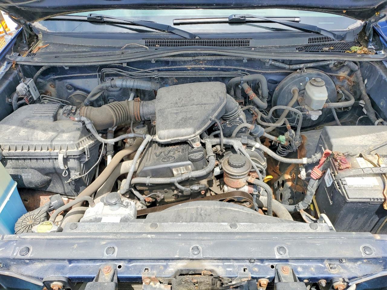 2005 Toyota Tacoma Base Синий vin: 5TENX22N35Z122218