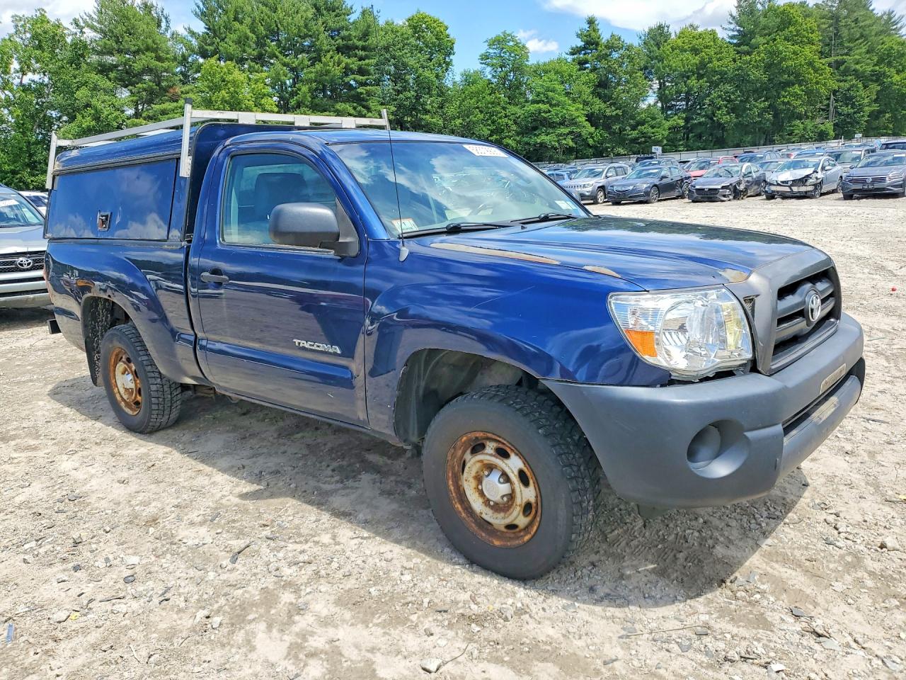 2005 Toyota Tacoma Base Синий vin: 5TENX22N35Z122218
