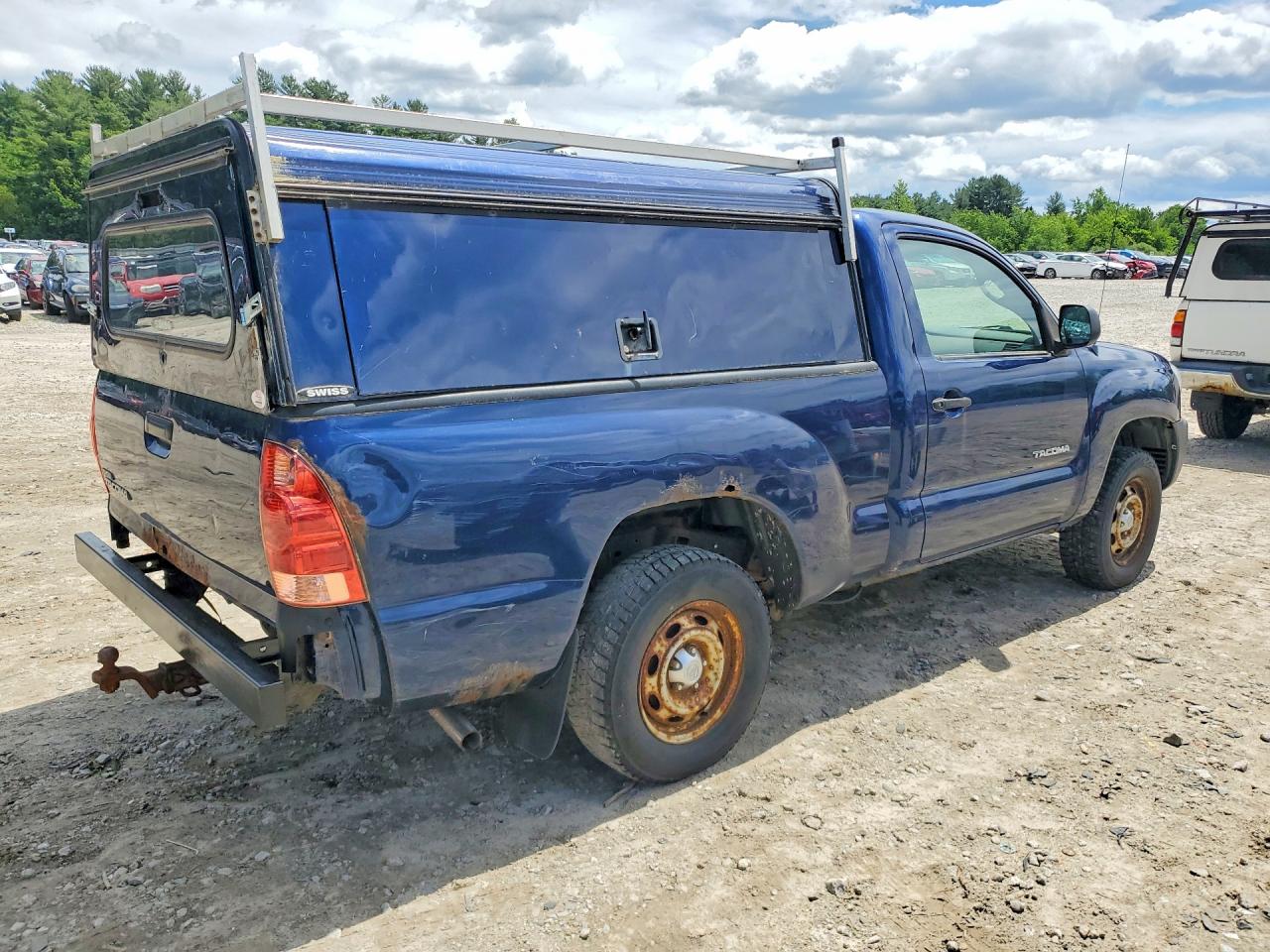 2005 Toyota Tacoma Base Синий vin: 5TENX22N35Z122218