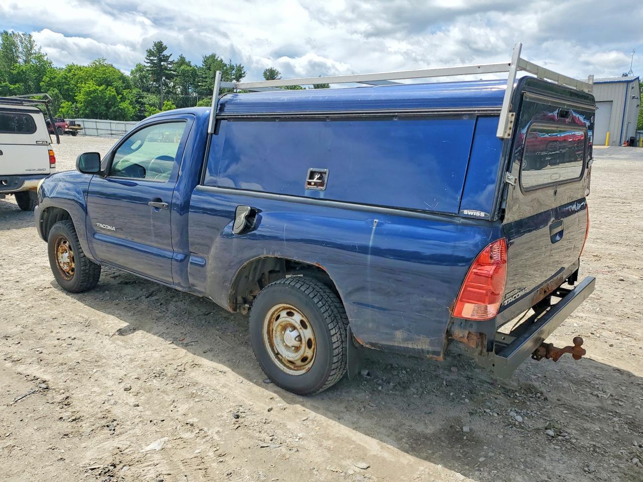 2005 Toyota Tacoma Base Синий vin: 5TENX22N35Z122218